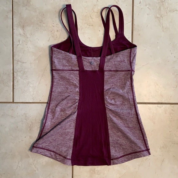 Lululemon Strappy Tank w/ built in Bra - Picture 1 of 5